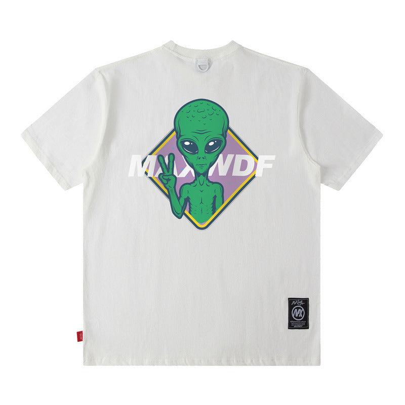 Men T Shirt Short-Sleeved T-shirt Boys Casual Loose