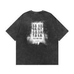 Men's T Shirt Vibe Style Loose Short-Sleeved T-shirt Men's Ins National Fashion Brand