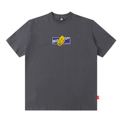 Men T Shirt Printed Short Sleeve T-shirt Male and Female Trendy Brand Printed Loose