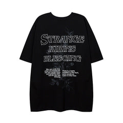 Men T Shirt Spring and Summer New Couple Half Sleeve T-shirt Hip Hop Short Sleeve T-shirt Men and Women