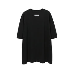Men T Shirt Printed Short-Sleeved T-shirt Men's Loose Half Sleeve Couples Dress