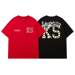 Men T Shirt Vintage Fashion Brand Hip Hop Short Sleeve T-shirt