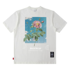 Men T Shirt Printed Fashion Brand Short Sleeve T-shirt Men and Women Couple Loose