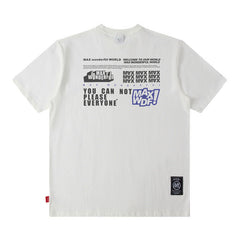 Men T Shirt Hip-Hop Street Spring/Summer Loose Casual Short Sleeve T-shirt
