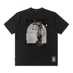 Men T Shirt Short Sleeve T-shirt Baby Boy and Girl Summer Loose Crew Neck Top