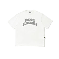 Men T Shirt Short Sleeve T-shirt Men and Women Alphabet Embroidery Casual
