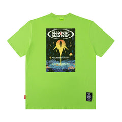 Men T Shirt Vintage Cartoon Printed Short Sleeve T-shirt Men & Women Trendy