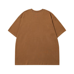 Men T Shirt Old Bear Short Sleeve T-shirt Men and Women Hip-Hop Fashionable Brand Couple
