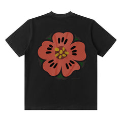 Men T Shirt Printed Short-Sleeved T-shirt Baby Boy and Girl Summer Loose Cotton