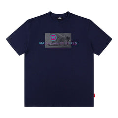 Men T Shirt Short Sleeve Printed Half Sleeve