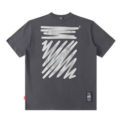 Men T Shirt Men's Short-Sleeved T-shirt Vibe Style Casual All-Matching Base