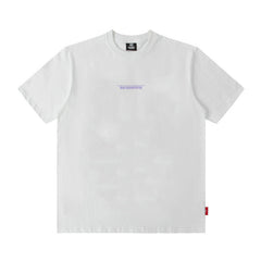 Men T Shirt Short-Sleeved T-shirt Men's Trendy Hip Hop Print Loose Men's Clothing