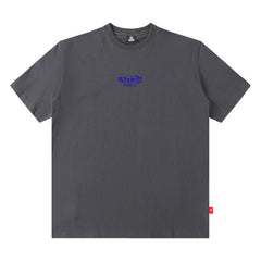 Men T Shirt Goethe Printed round Neck Short Sleeve T-shirt Male and Female Trendy Brand Loose