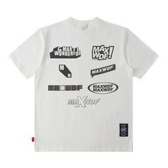 Men T Shirt West Coast Printed Short-Sleeved T-shirt Men and Women Loose Casual Couple