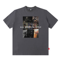 Men T Shirt Doberman Pinscher Printed Short-Sleeved T-shirt Men and Women Loose