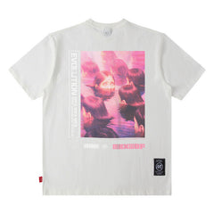Men T Shirt Summer American Fashion Brand Short Sleeve T-shirt Men's Loose