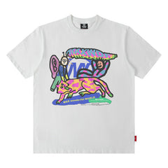 Men T Shirt Short Sleeve T-shirt Men's Clothes Summer Trendy