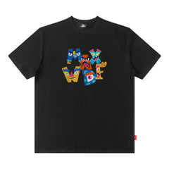 Men T Shirt Hip Hop Retro Short-Sleeved T-shirt Men's Loose Casual
